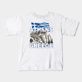 Greece Athens 4 Kids T-Shirt